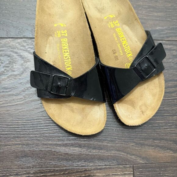 Birkenstock Women’s 37 Black Madrid Sandals - Picture 1 of 6